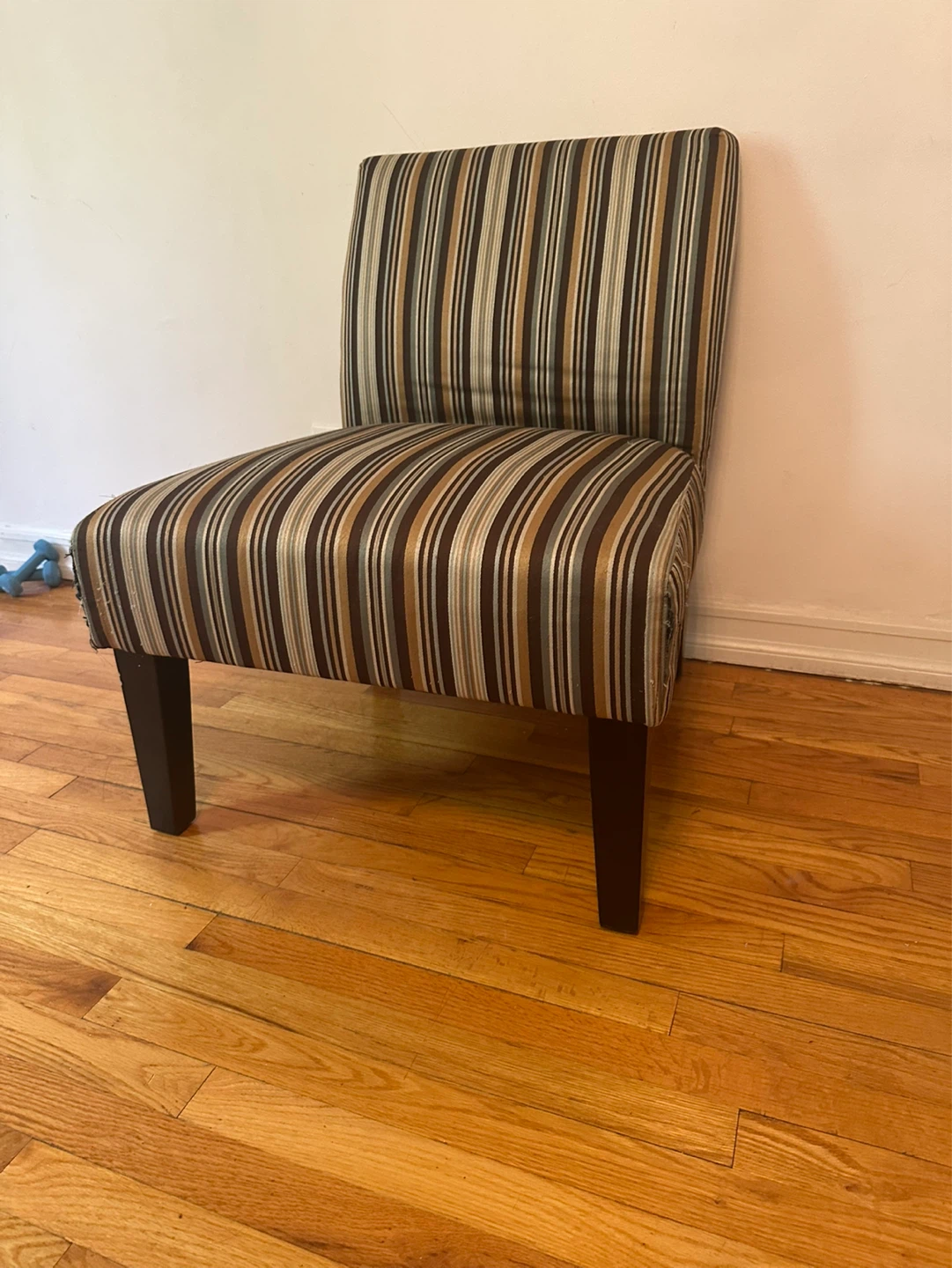 Striped Accent Chair - photo 2