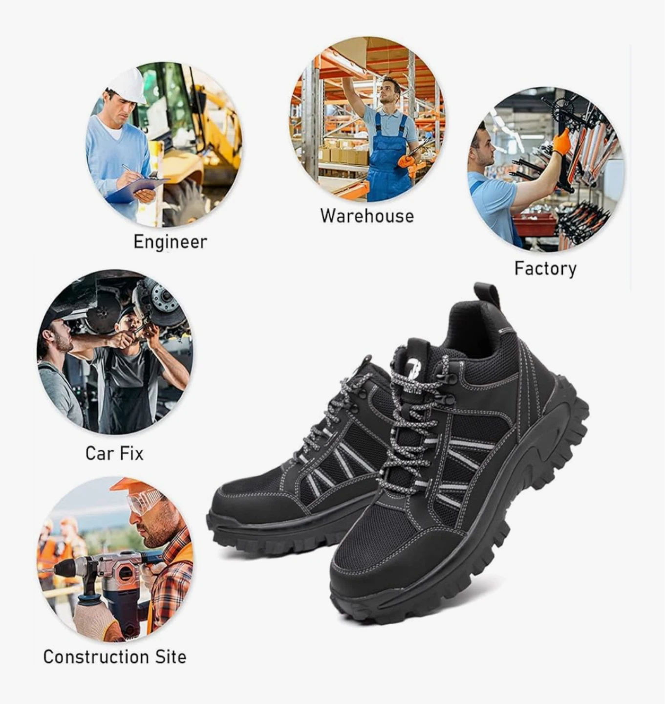 Workload Steel Toe Safety Boots size 8 - photo 4
