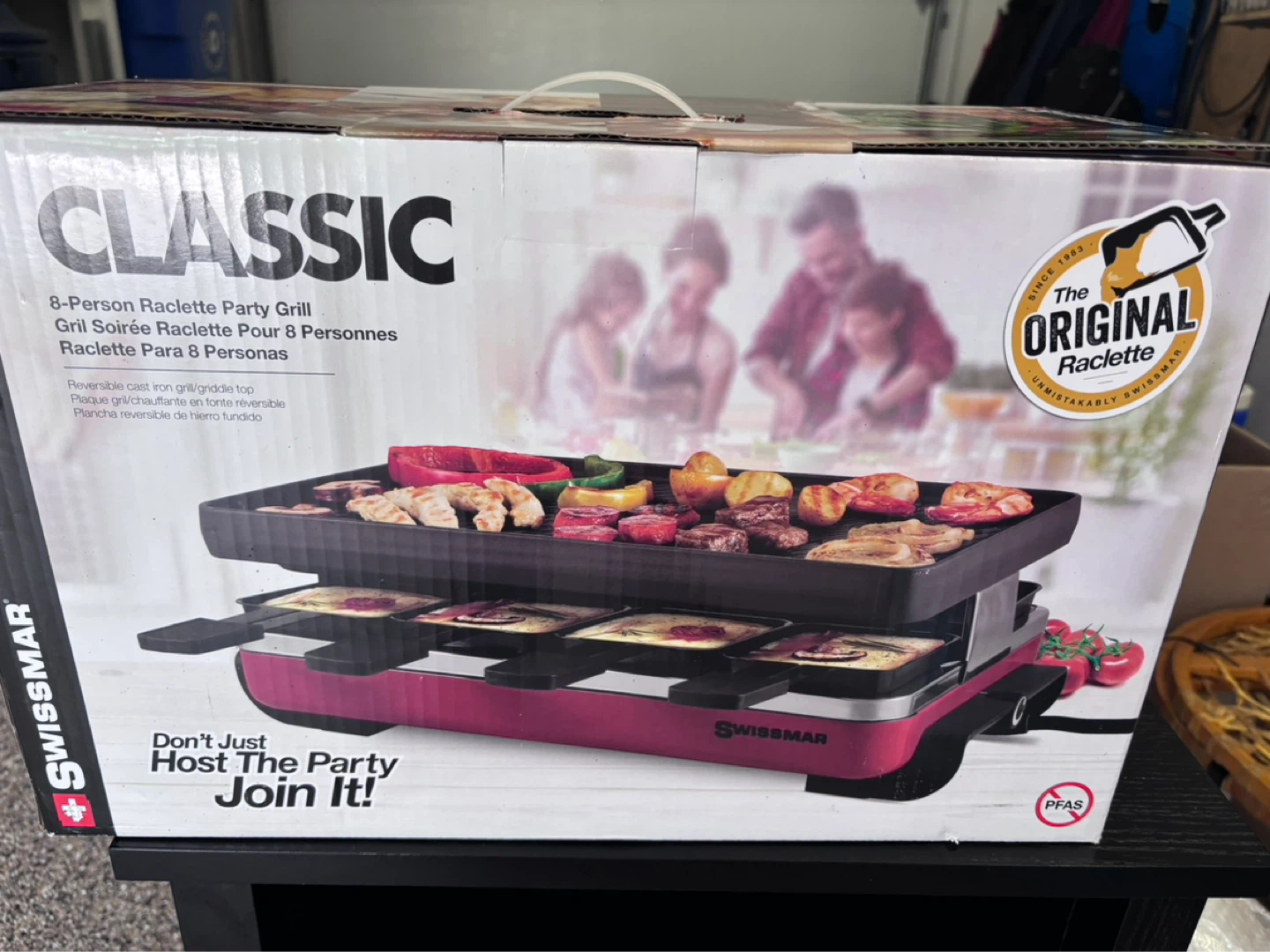 Swissmar Classic 8-Person Raclette Party Grill - photo 2