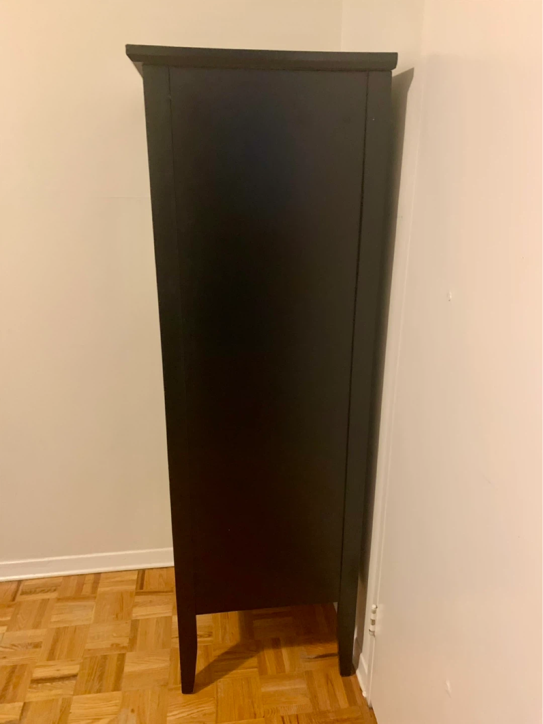 Black 6-Drawer Tall Dresser - photo 3
