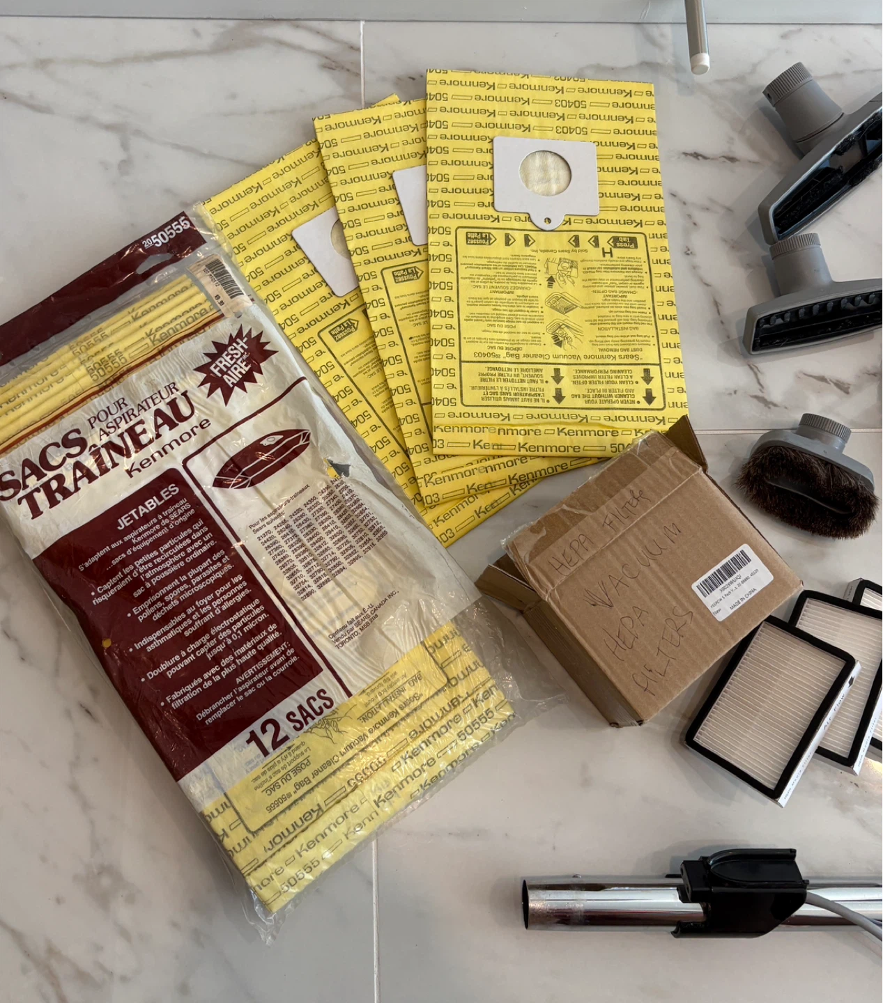 Kenmore Vacuum Cleaner Parts, filters, Bags, hose, attachments - photo 2