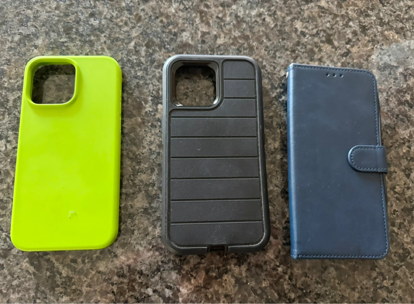 Lot of 3 iPhone 15 pro max Cases