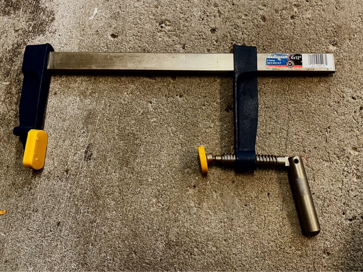 Mastercraft 4x12" F-Clamp