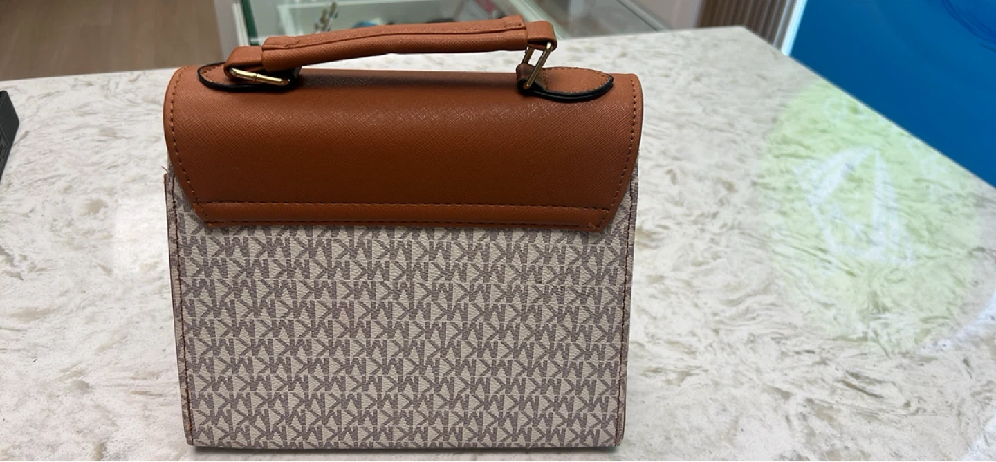 Michael Kors Brown Monogram Mini Handbag - photo 2