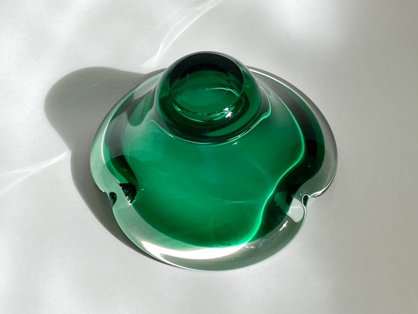Vintage MCM Art Glass Bowl/Ashtray - photo 4
