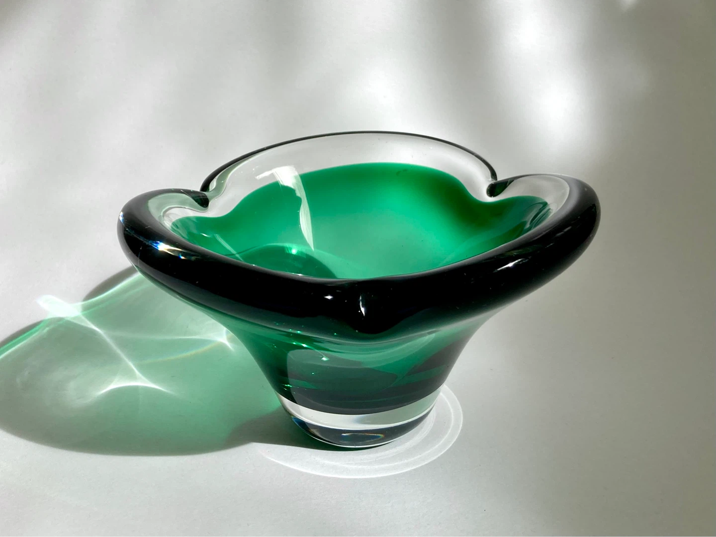 Vintage MCM Art Glass Bowl/Ashtray