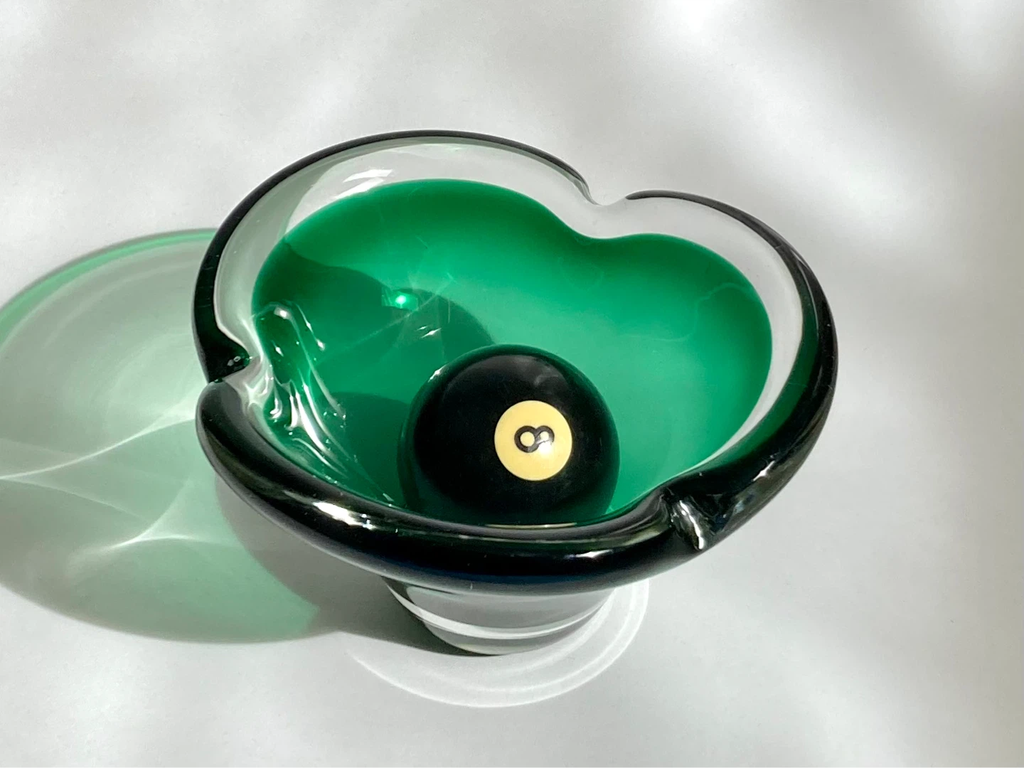 Vintage MCM Art Glass Bowl/Ashtray - photo 5