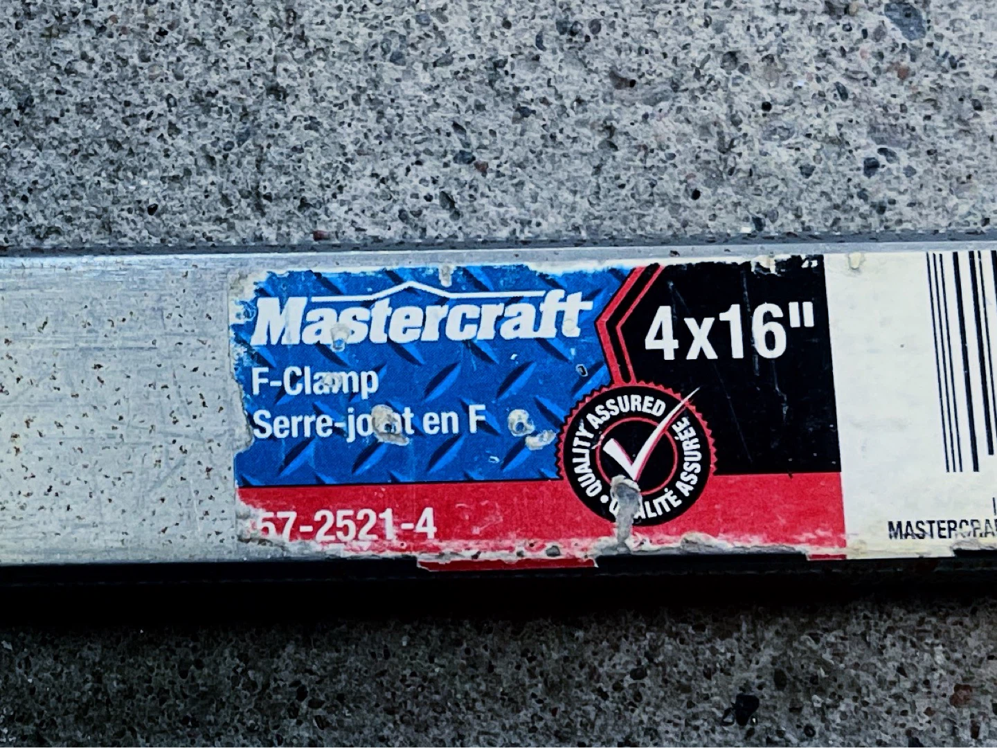 Mastercraft 4" x 16" F-Clamp - photo 2