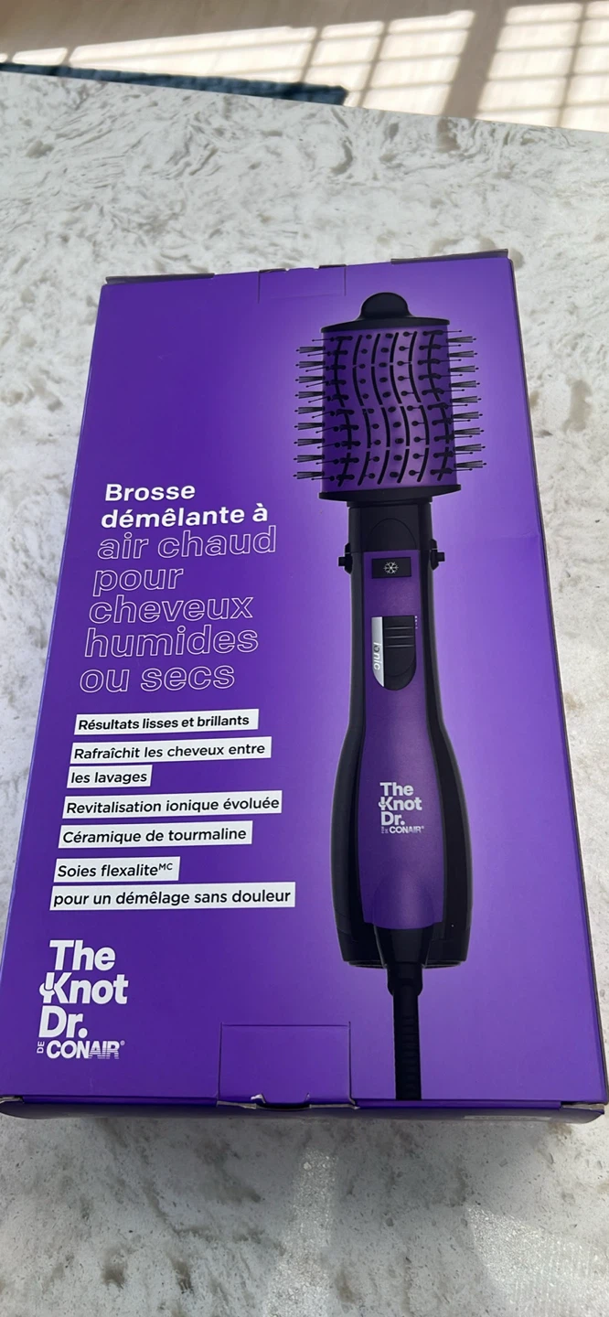 The Knot Dr. by Conair Detangling Hot Air Brush - photo 3