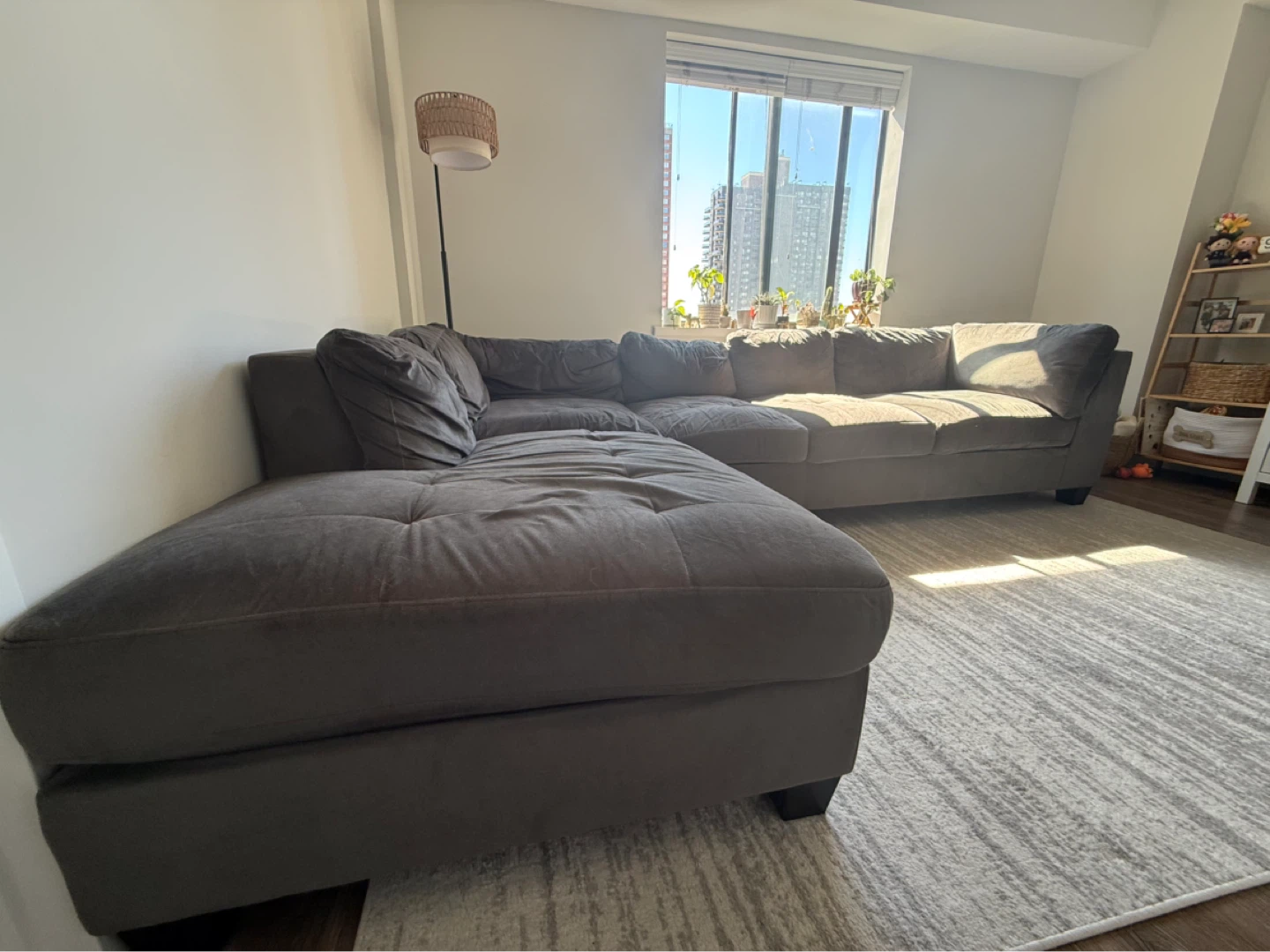 Dark Gray Sectional Sofa