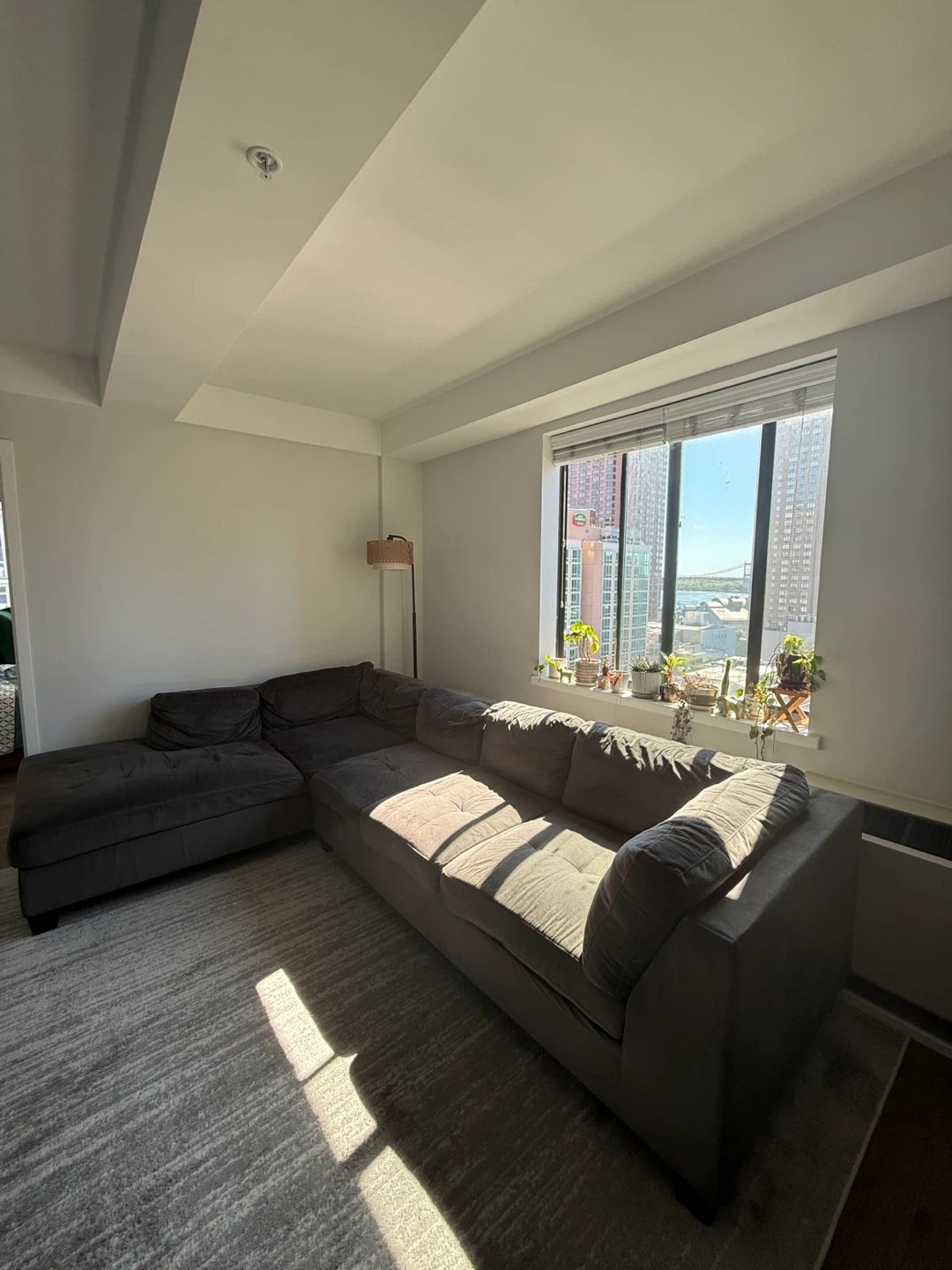 Dark Gray Sectional Sofa - photo 3