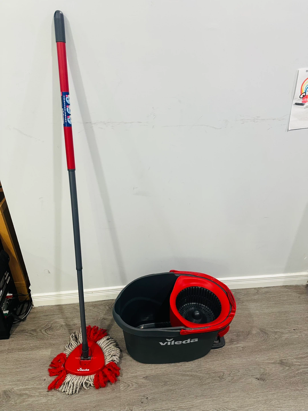 Vileda Spin and Go Mop and Bucket Set - photo 3