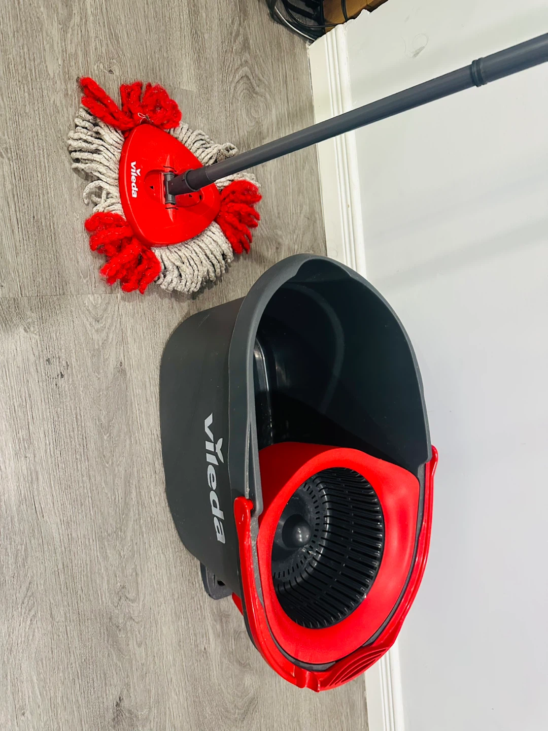 Vileda Spin and Go Mop and Bucket Set