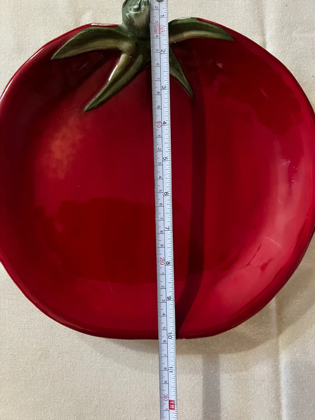 American Retro Tomato Plate - photo 4