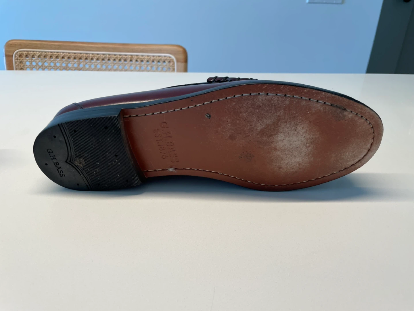 G.H. Bass Larson Weejuns Penny Loafer — Wine - photo 4