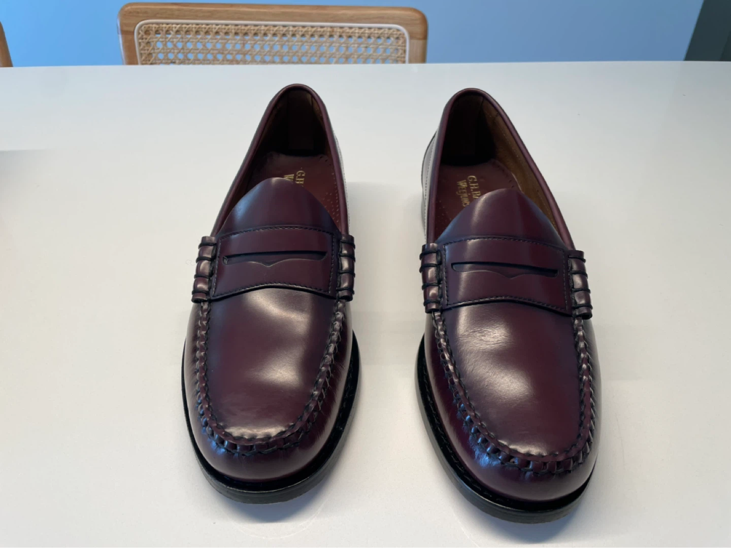 G.H. Bass Larson Weejuns Penny Loafer — Wine - photo 2