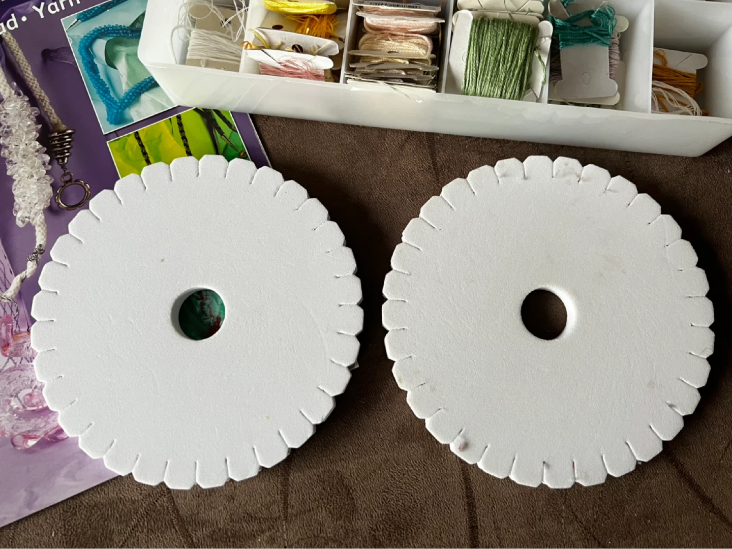 Kumi Braiding Kit with Kumihimo Disks and Threads - photo 4