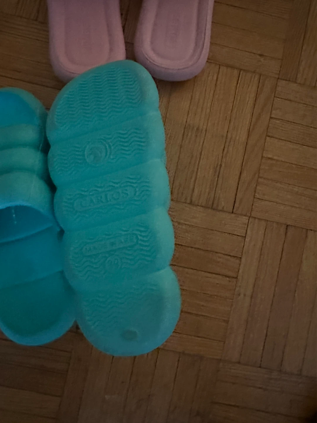 Pink and Teal Slides - Size Unknown - photo 3