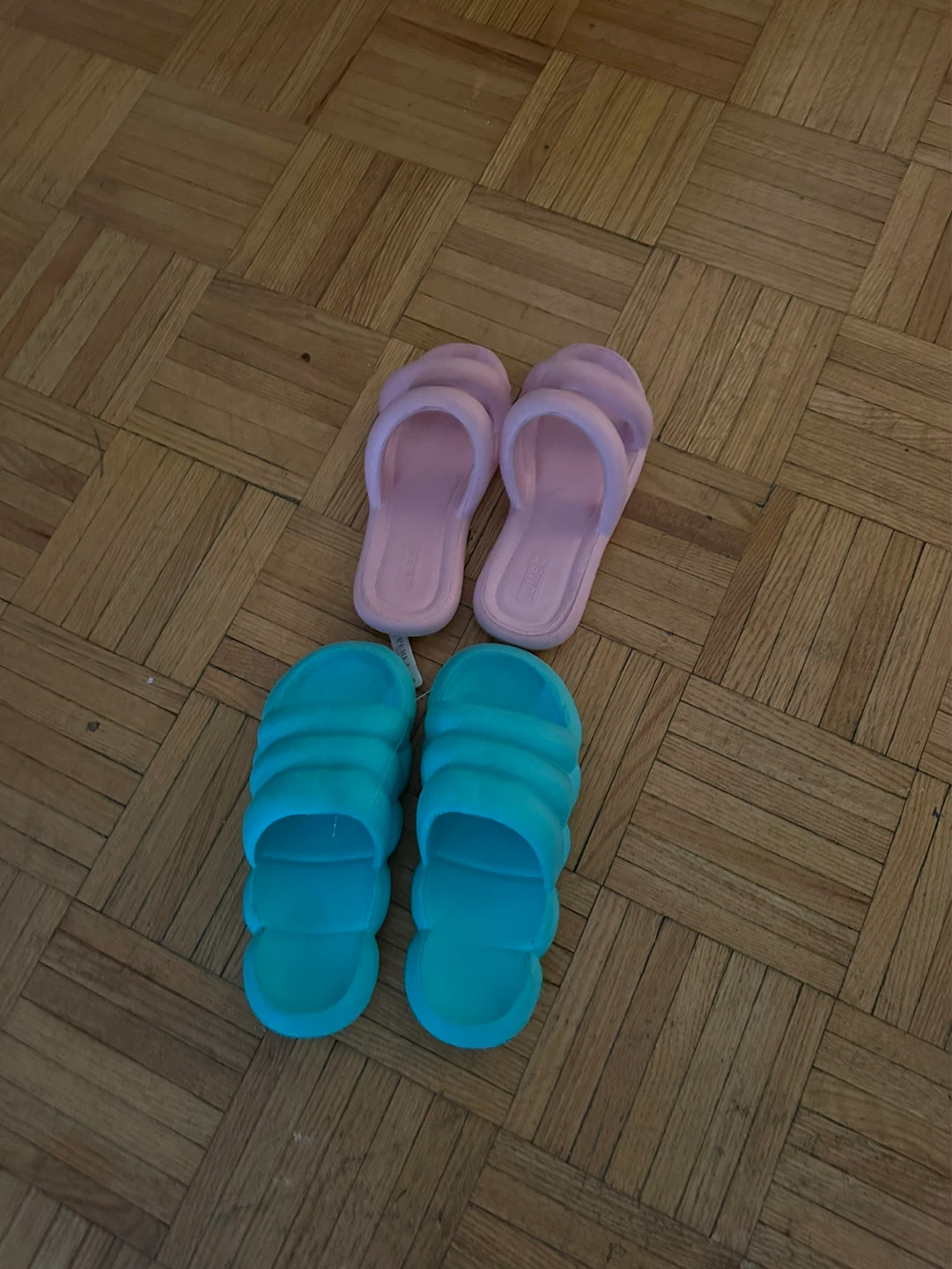 Pink and Teal Slides - Size Unknown - photo 2