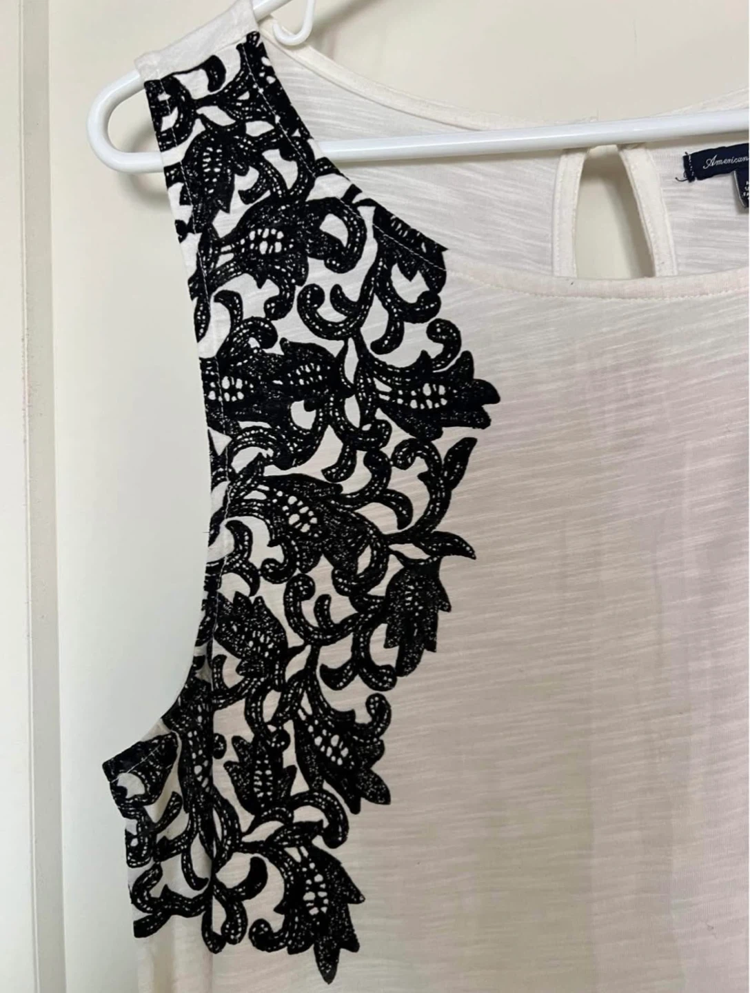American Eagle Outfitters Lace Trim Tank Top - L/G - photo 3
