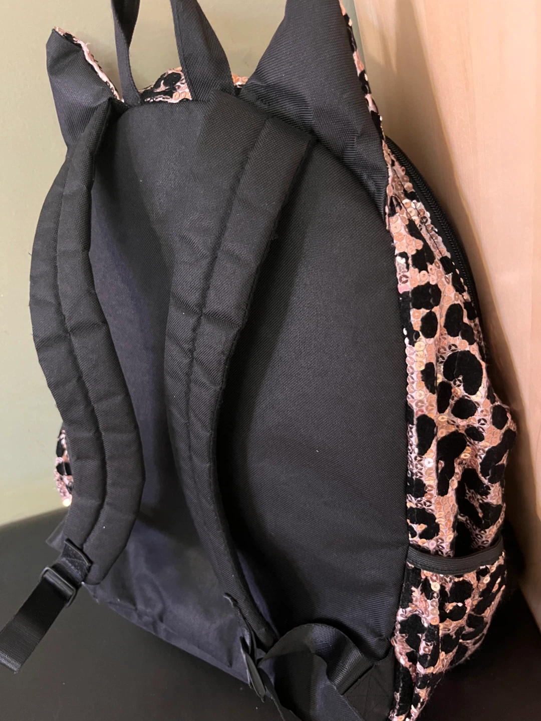NEW Justice Cat Ear Sequin Backpack Kids School Travel - photo 5