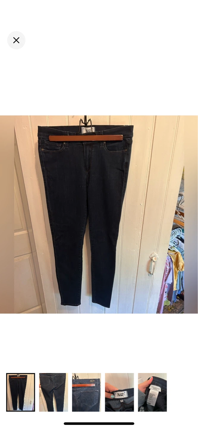 Paige Verdugo Ultra Skinny Jeans - Size 30