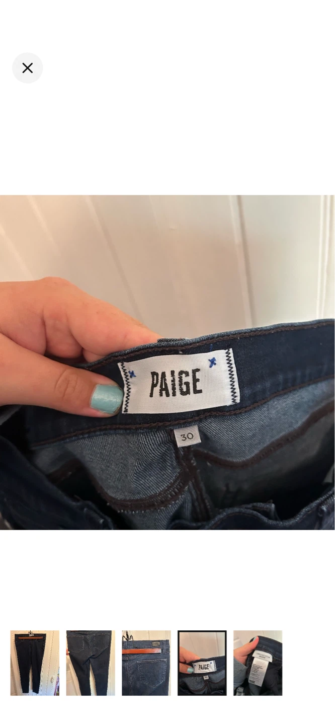 Paige Verdugo Ultra Skinny Jeans - Size 30 - photo 4