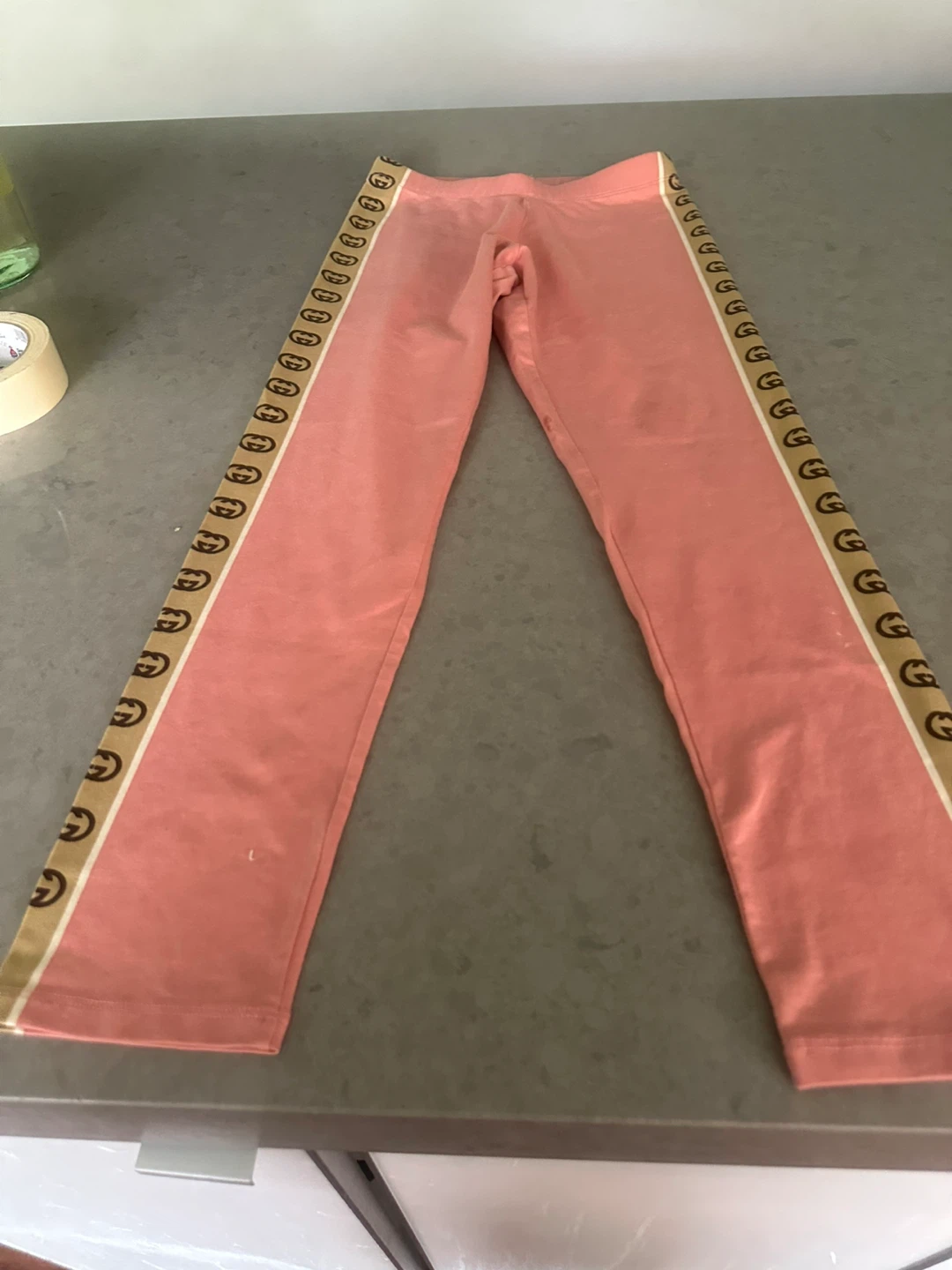 Gucci Pink Logo Tape Track Pants XL 10/61cm - photo 3