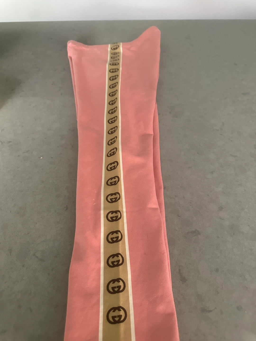 Gucci Pink Logo Tape Track Pants XL 10/61cm - photo 2
