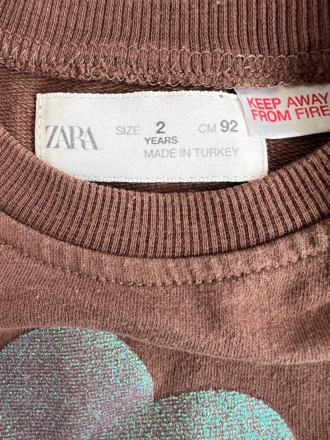 Zara Long Sleeve T-Shirt Size 2 Years - photo 3
