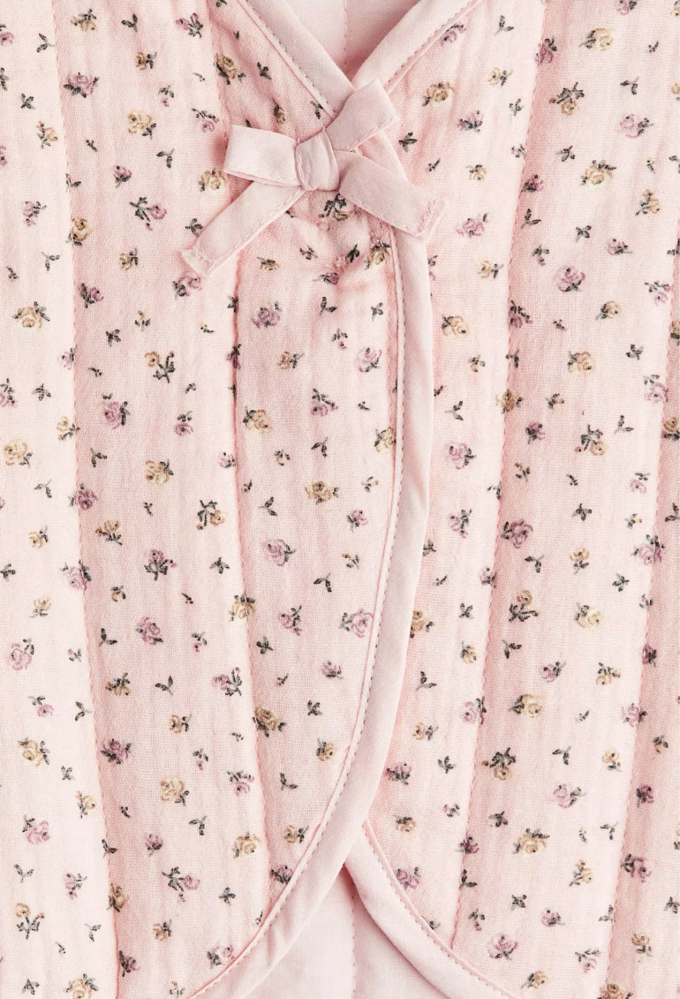 H&M Baby Quilted Floral Vest 2-3T - photo 2