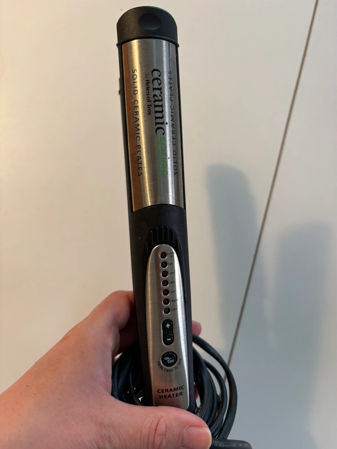 Ceramic Color Solid Ceramic Plates Hair Straightener - photo 2