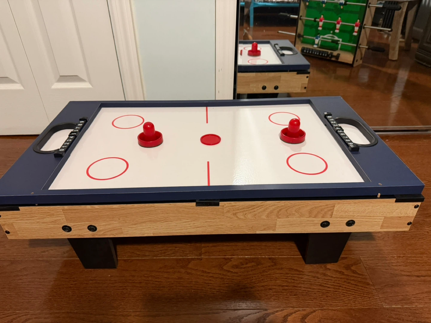 4-in-1 Tabletop Game Set: Foosball, Air Hockey, Pool, Ping Pong - photo 2