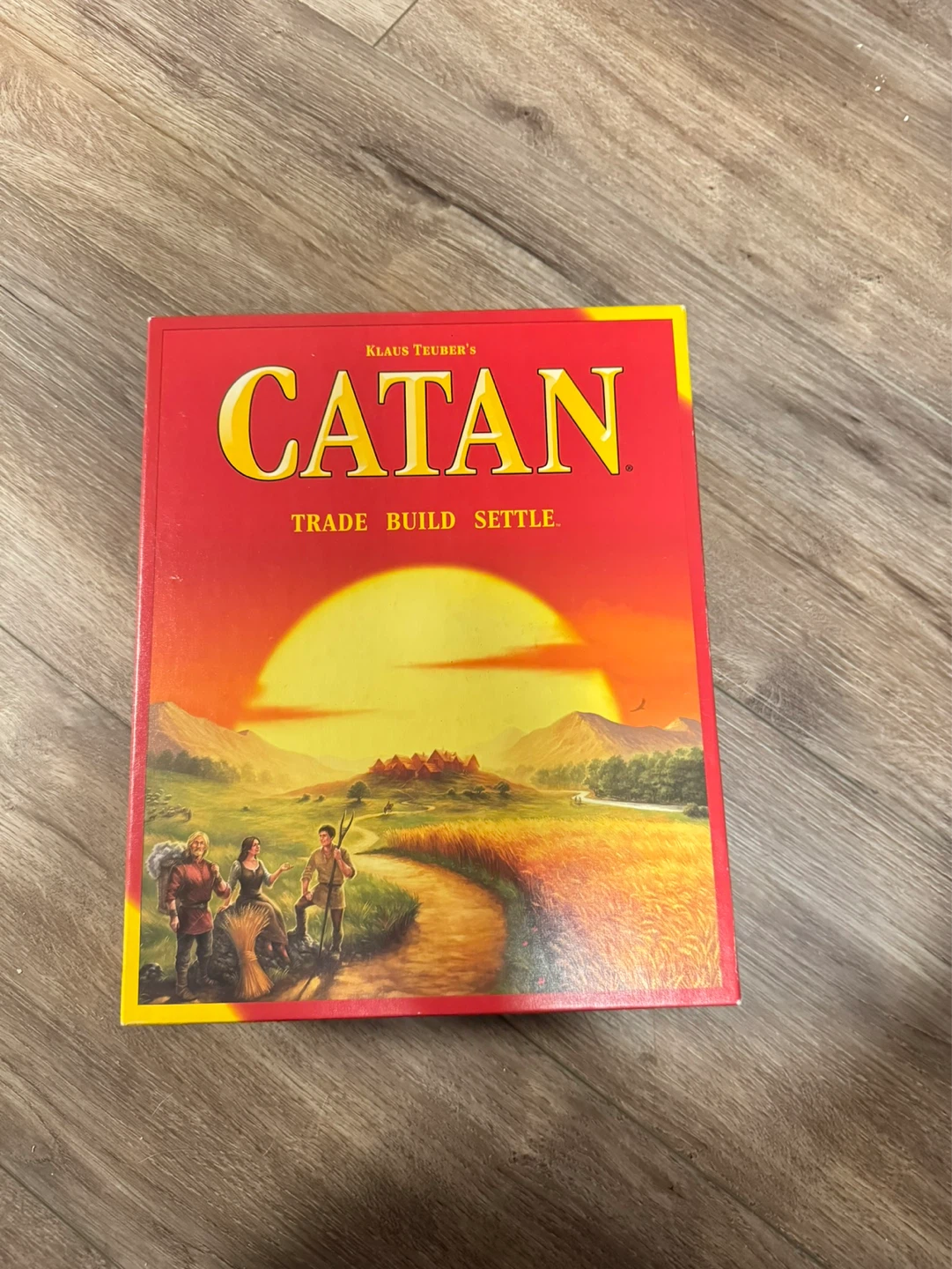 Klaus Teuber's Catan Board Game with 6 ppl extension