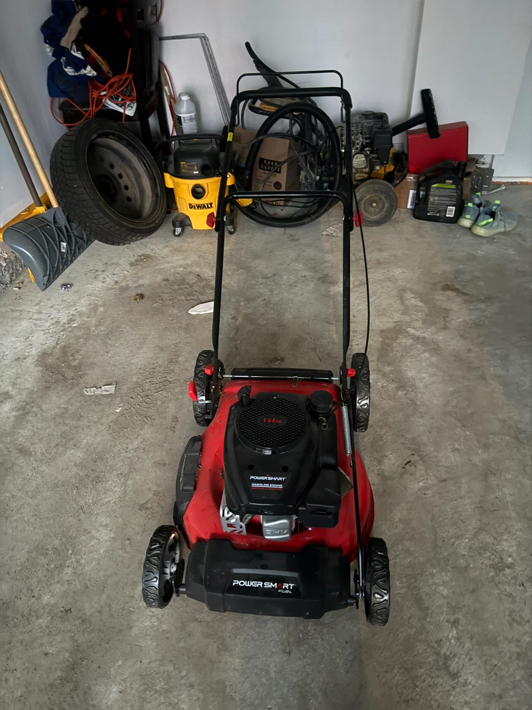 POWER SMART 144cc Gasoline Push Lawn Mower