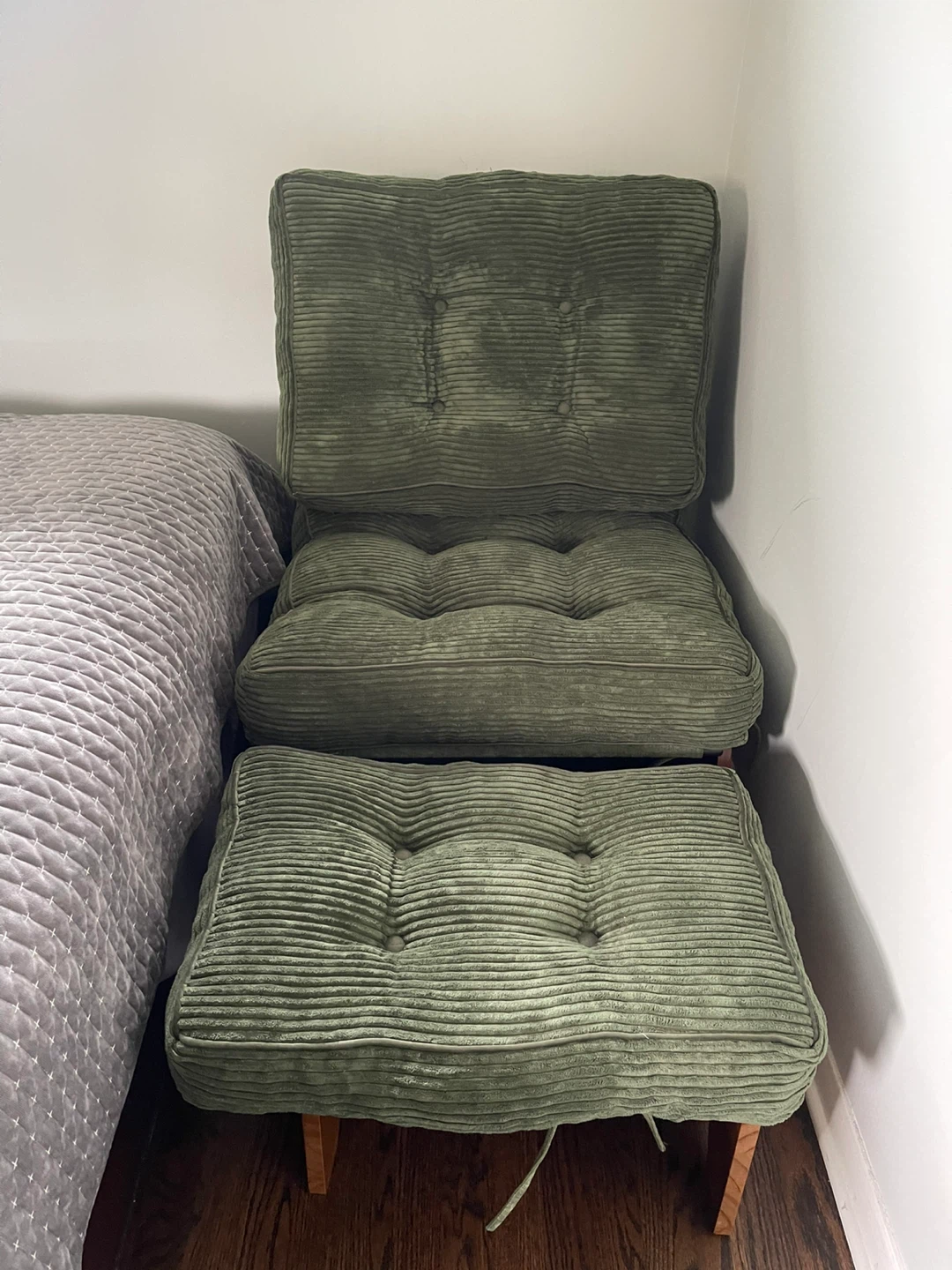 MAXYOYO Accent Chair with Ottoman - photo 2