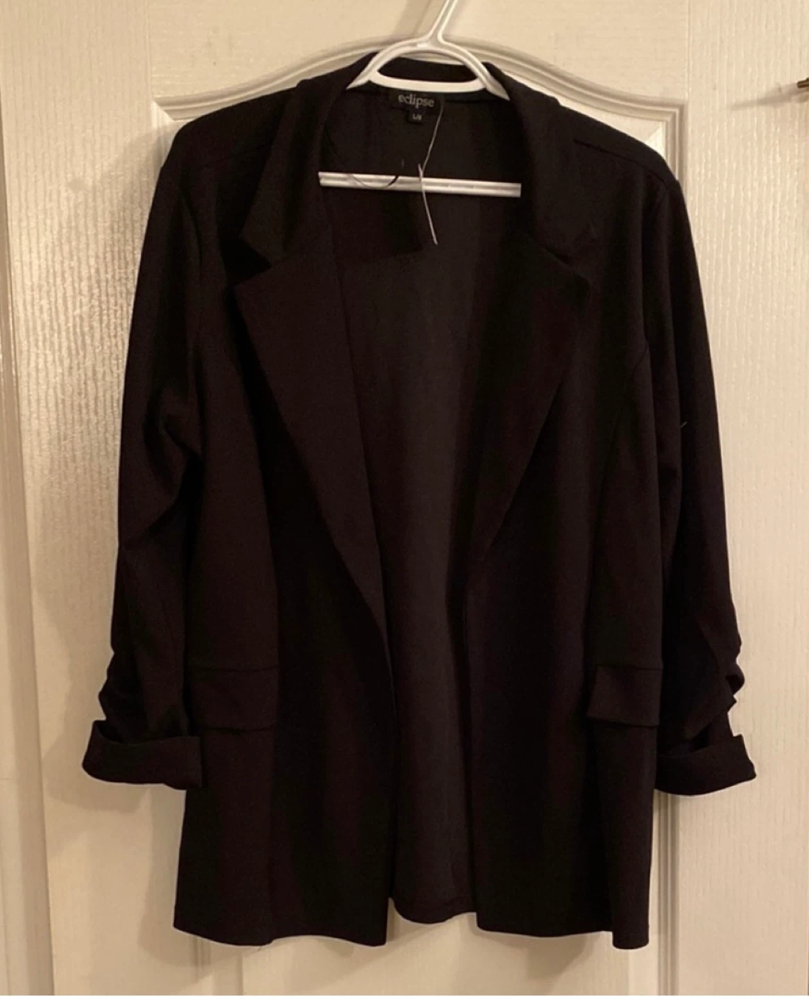 Large Lightweight Black Blazer
