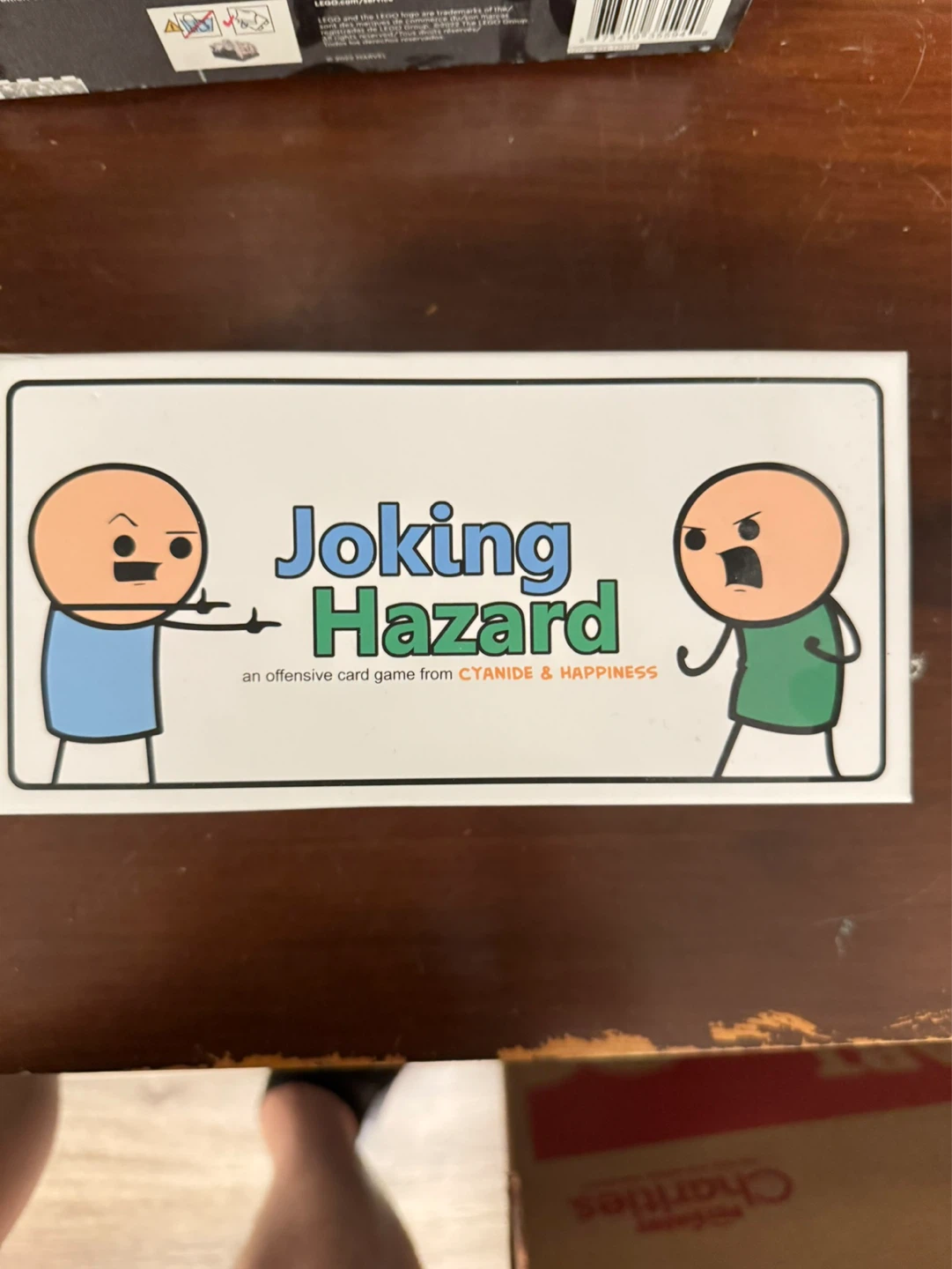 Joking Hazard Card Game with one extension