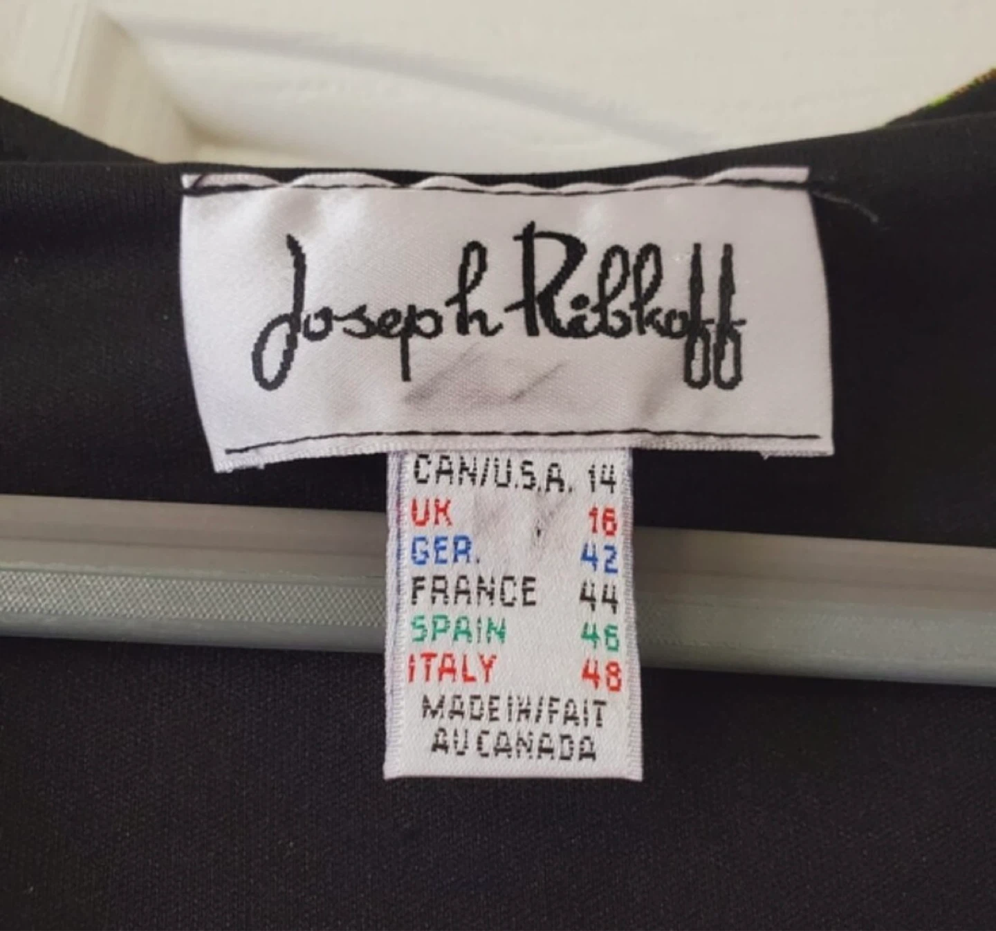 Joseph Ribkoff Peacock Dress size 14 - photo 2