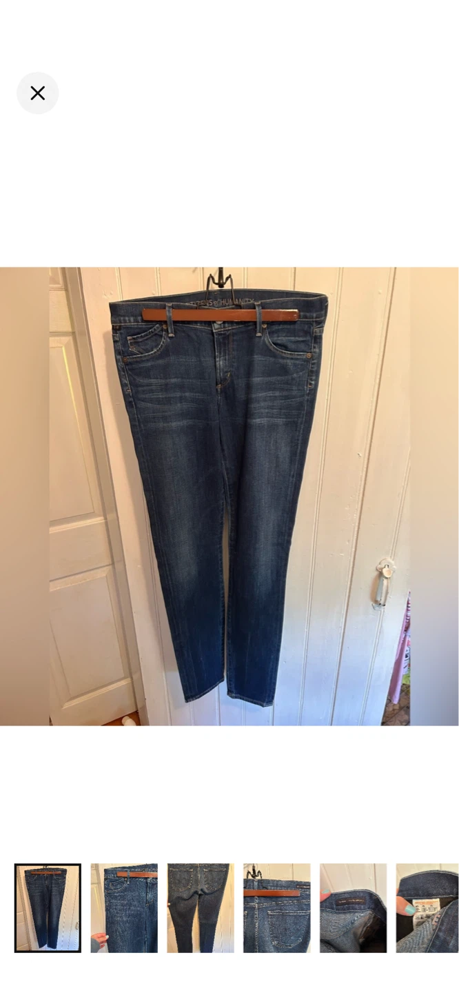 Citizens of Humanity Avedon Low Rise Skinny Leg Jeans