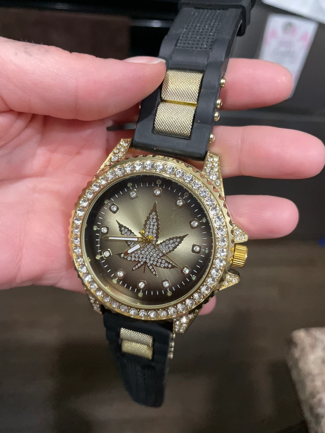 Montres Carlo Gold & Black Watch - photo 3