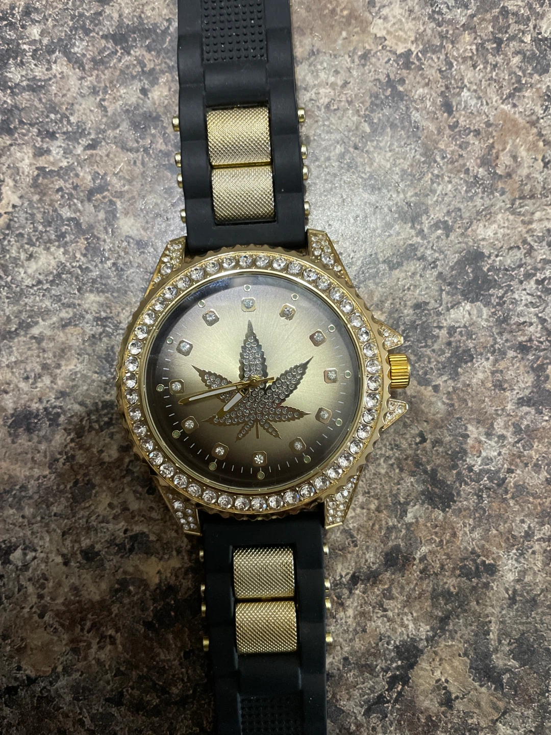 Montres Carlo Gold & Black Watch - photo 2