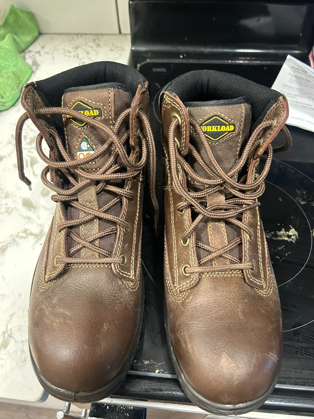 WORKLOAD Steel Toe Work Boots