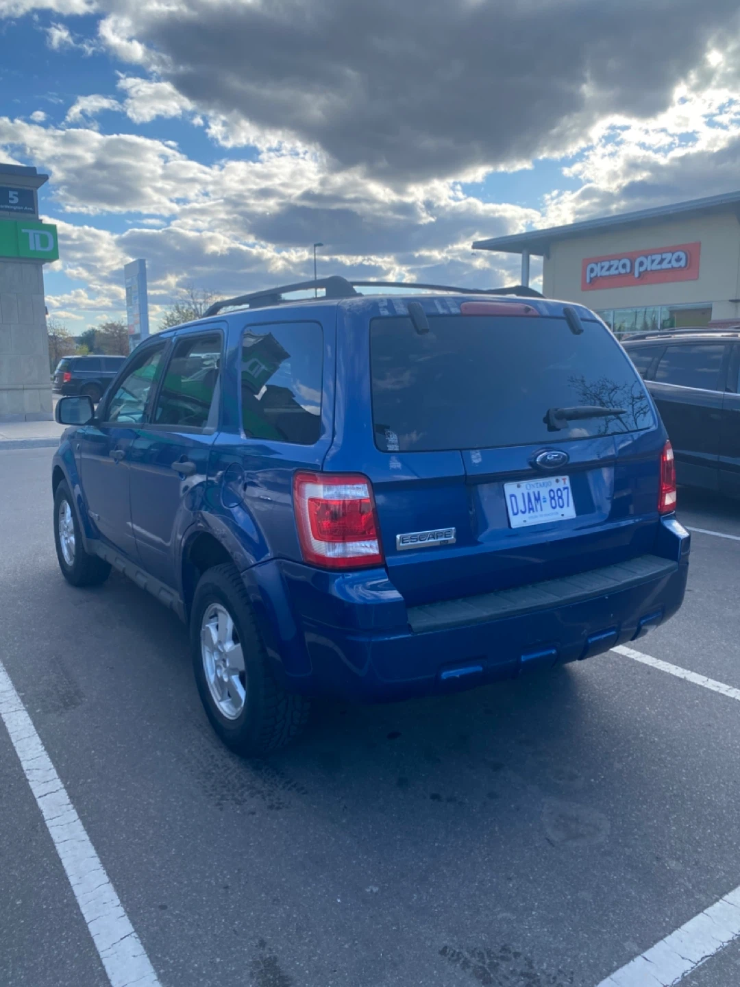 Blue Ford Escape SUV - photo 4