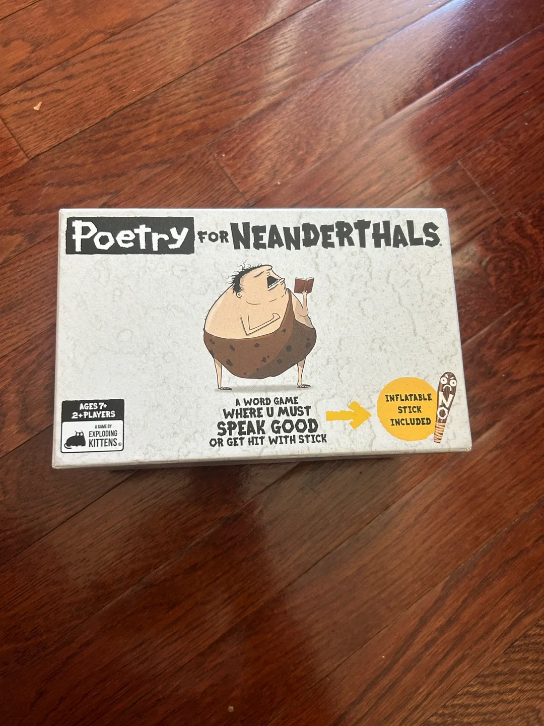 Moving sale - Board game - Poetry for Neanderthals