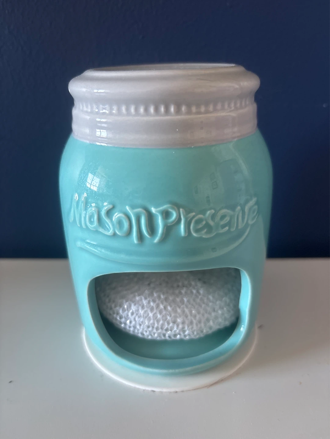 Mason Preserves Ceramic Sponge Holder