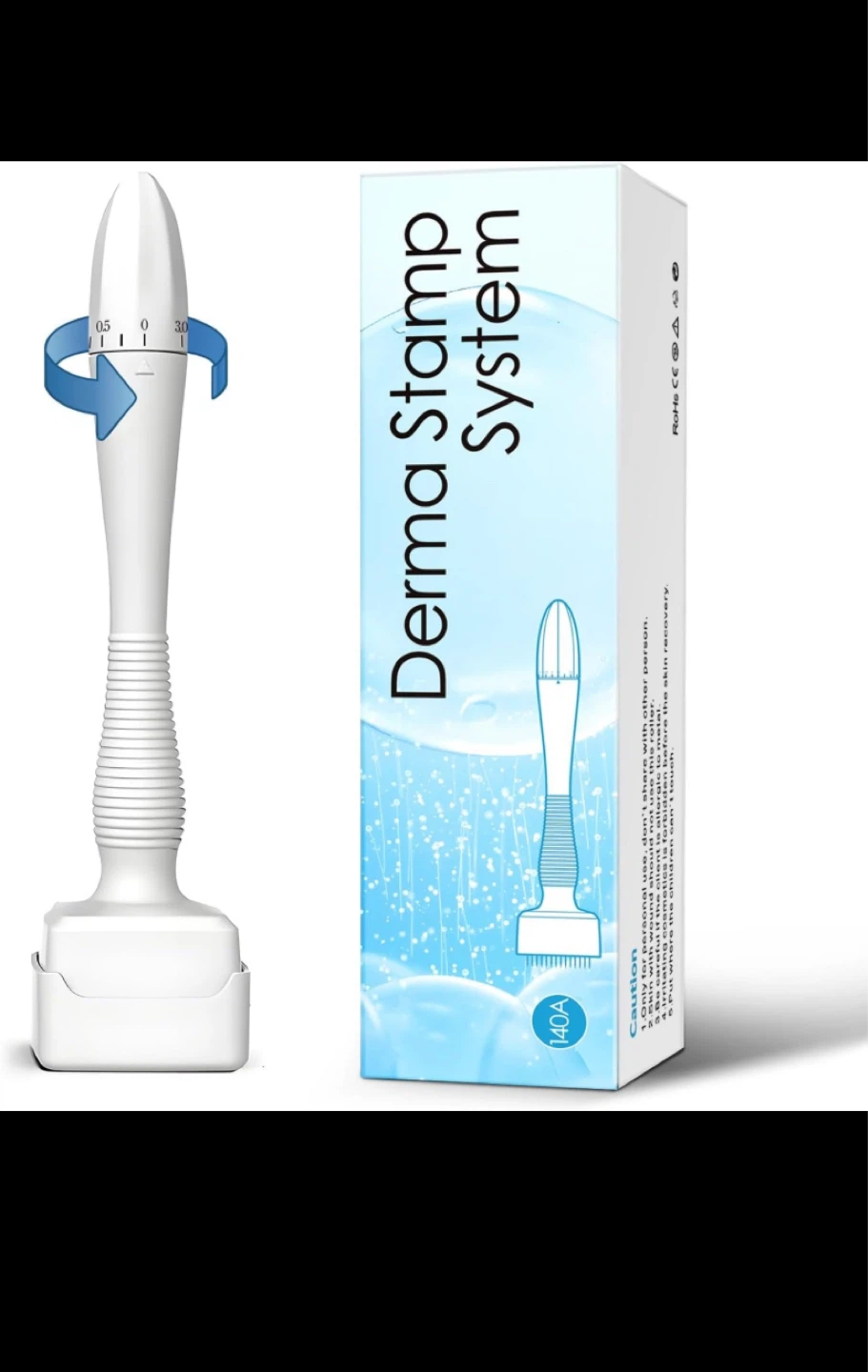 Derma Stamp System Microneedle Roller