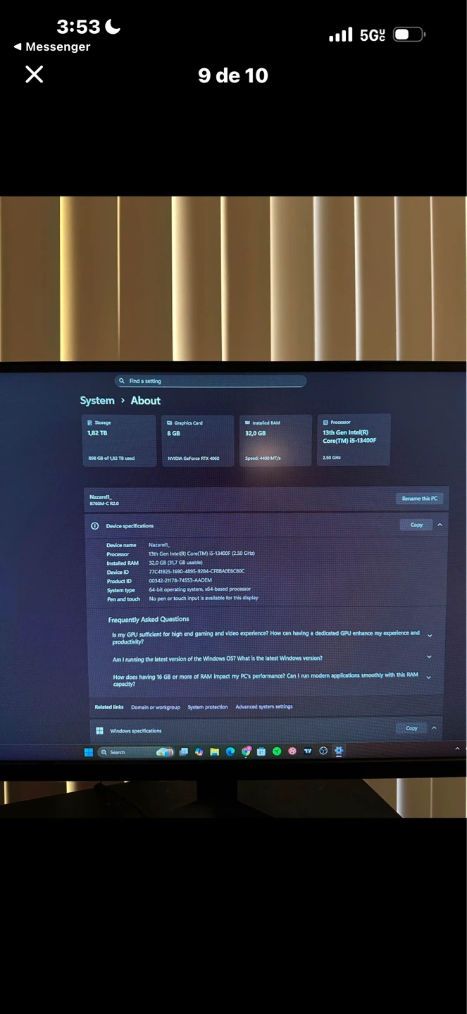 Gaming PC - Intel Core i5, 32GB RAM, RTX 4060 - photo 4