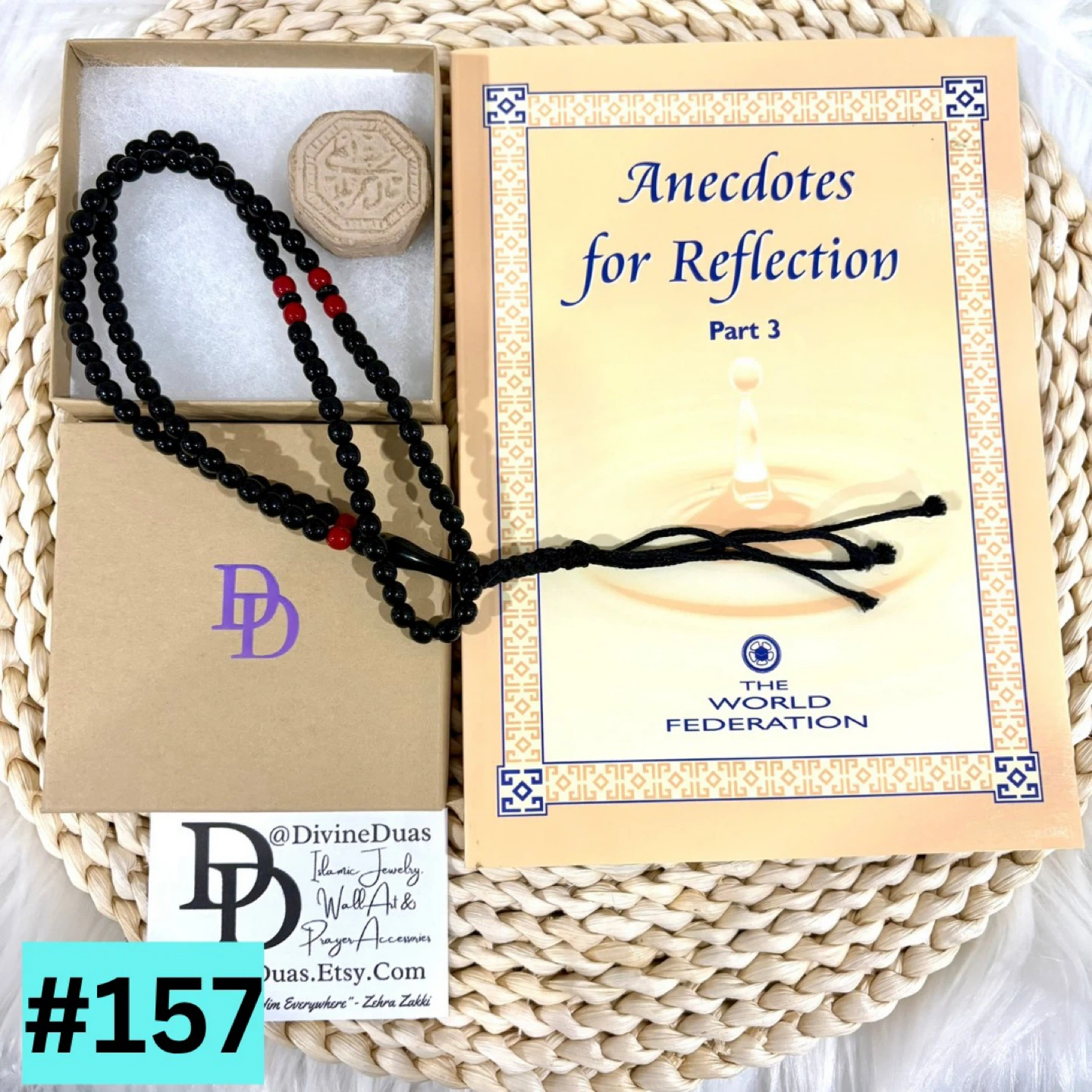 Anecdotes for Reflection Book, Karbala Turbah and Tasbeeh