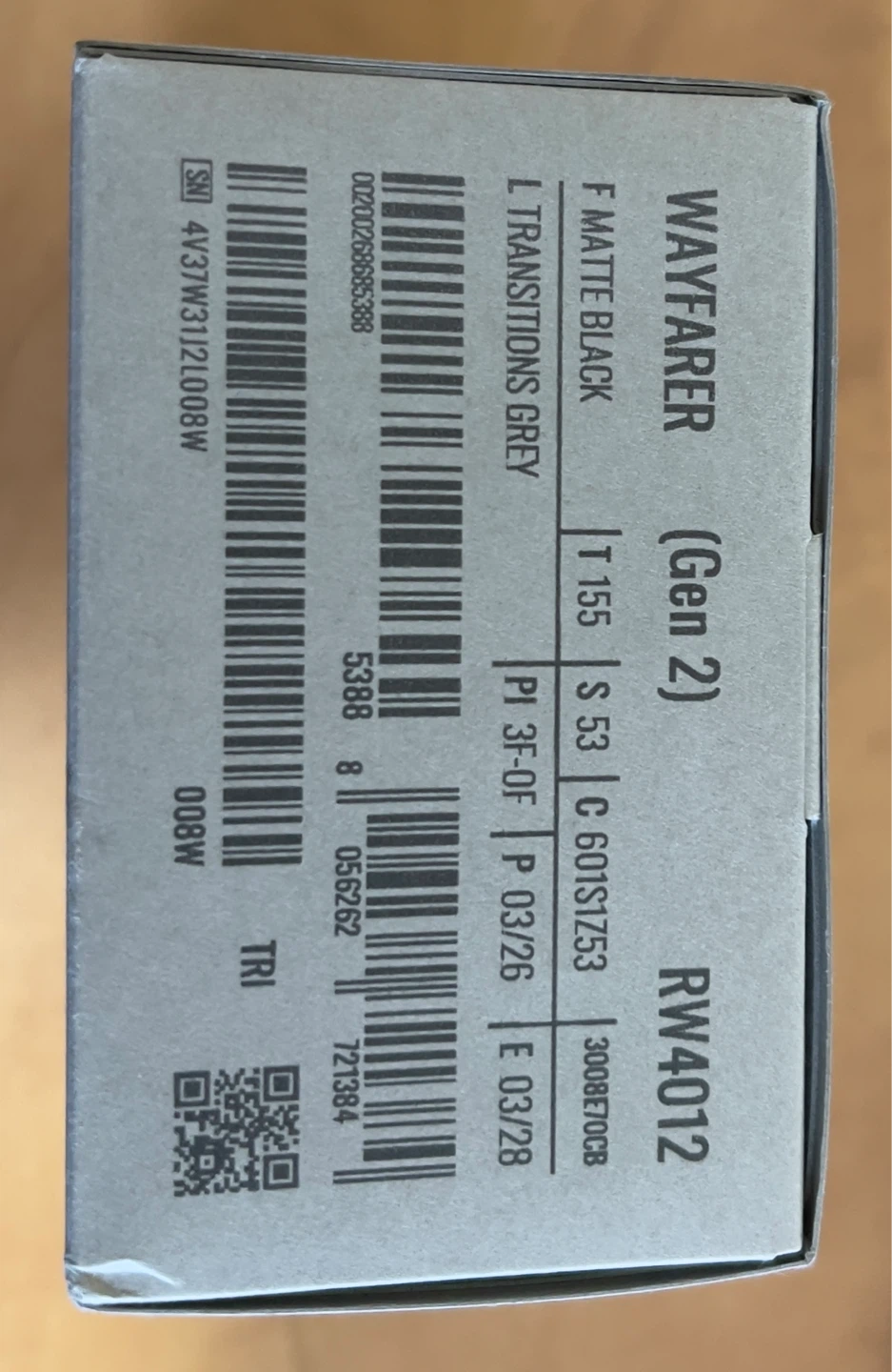 Ray-Ban Wayfarer (Gen 2) RW4012 Sunglasses - Matte Black - photo 2